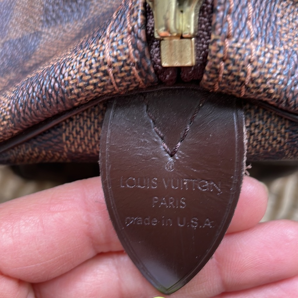 Louis Vuitton Speedy 30 Damien Ebene - Picture 8 of 10